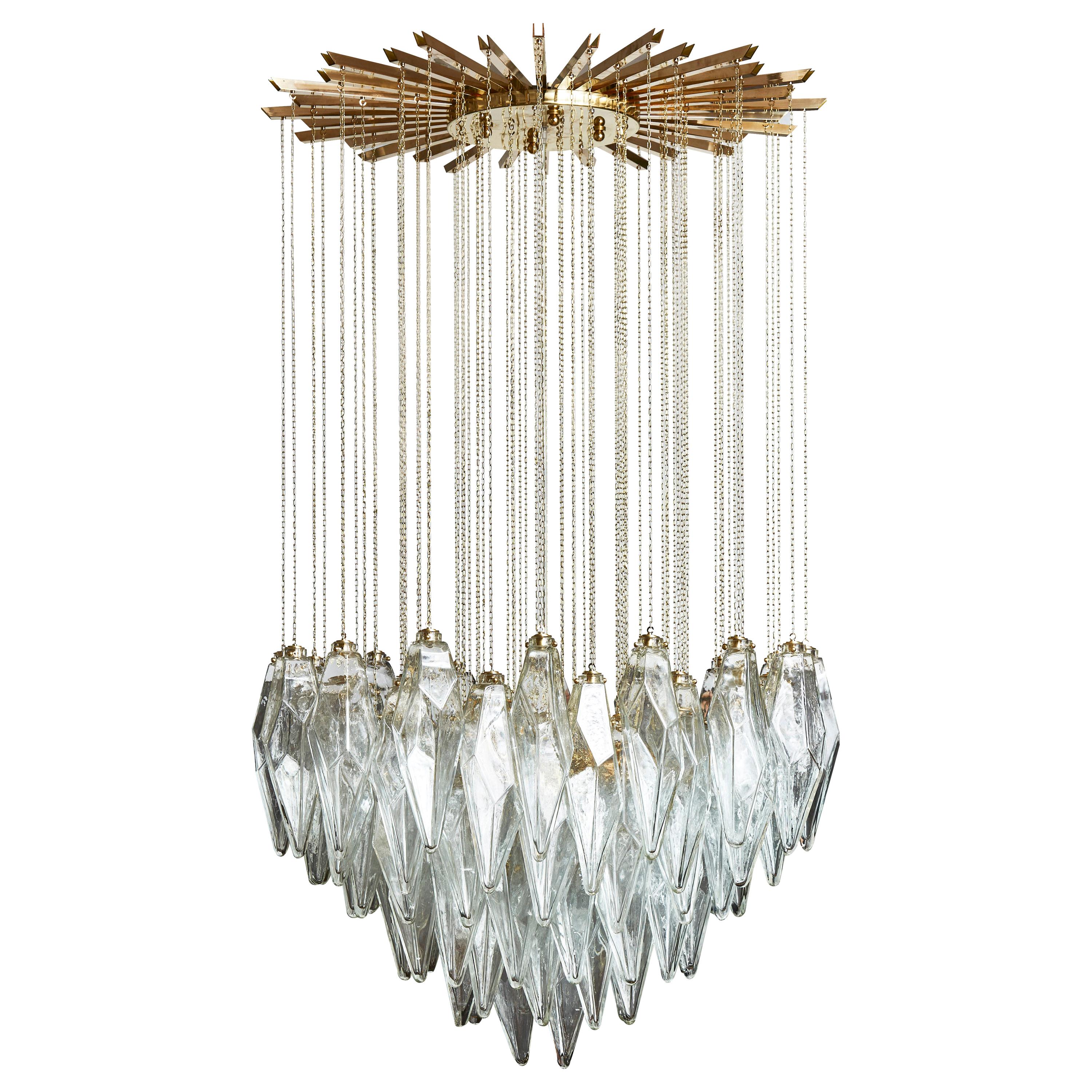 "Stalactites" Chandelier by Studio Glustin