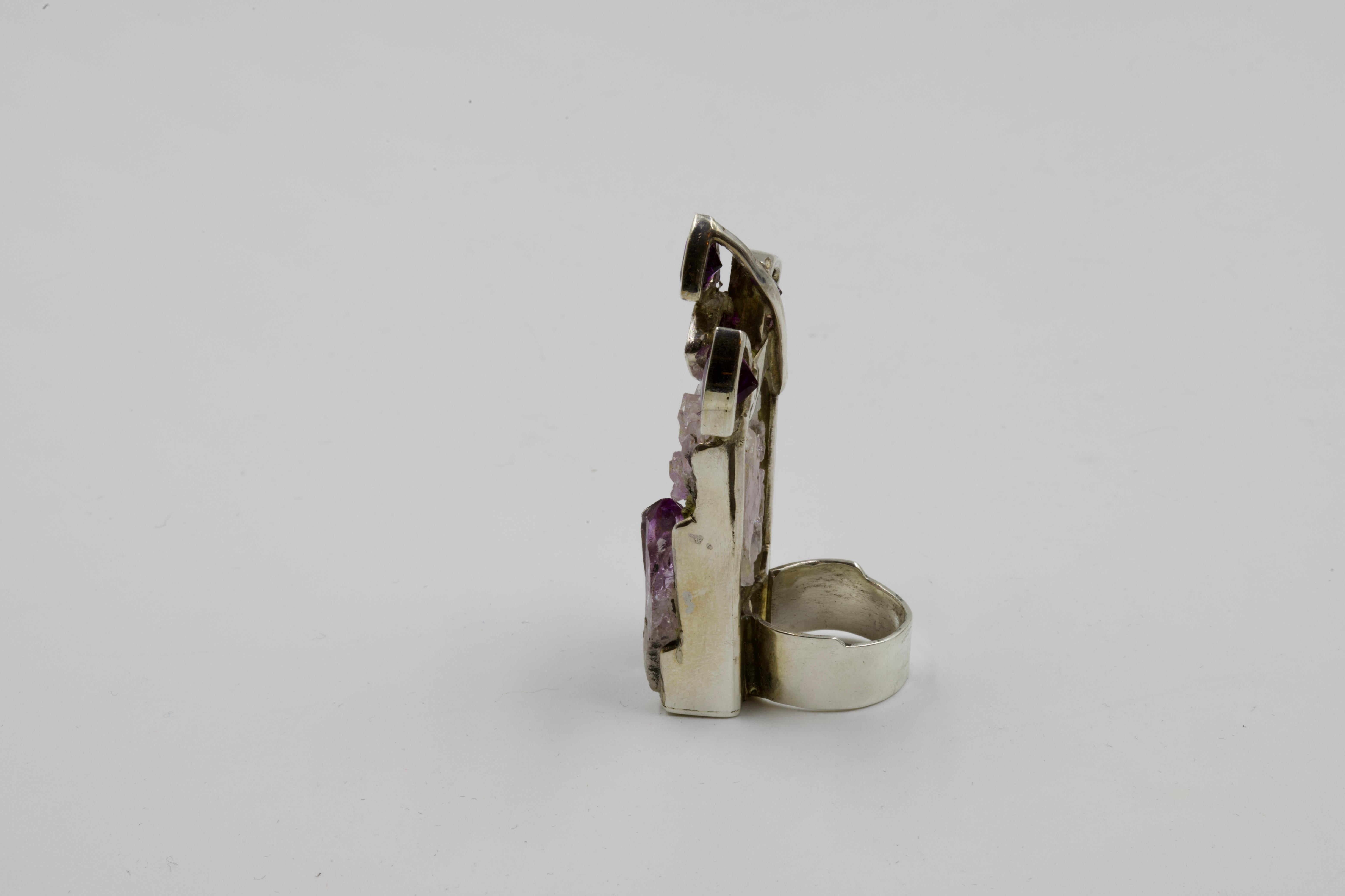 Jean Vendome Stalagmites Ring In Good Condition For Sale In Paris, IDF