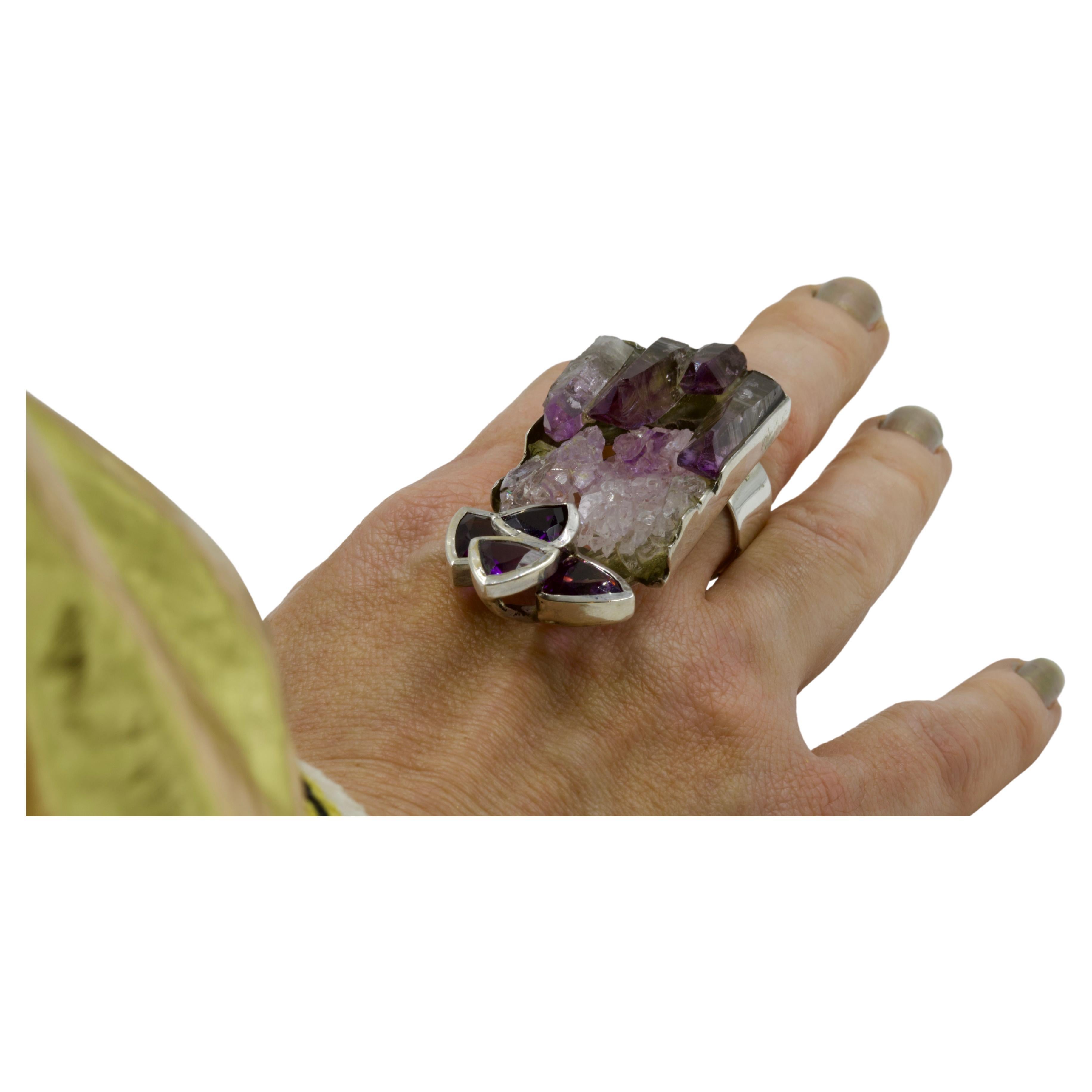 Women's or Men's Jean Vendome Stalagmites Ring For Sale