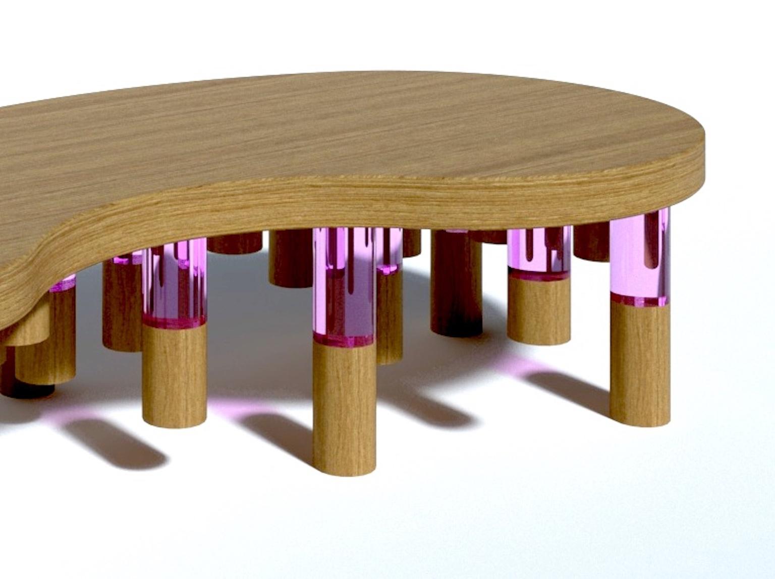 Plexiglas Table basse Stalattite modèle de Studio Superego, Italie en vente