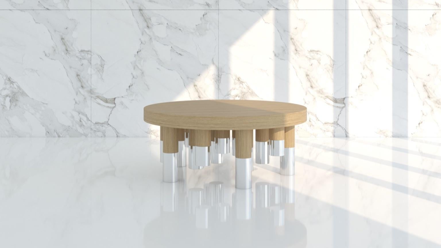 Cèdre Table basse Stalattite modèle de Studio Superego, Italie en vente