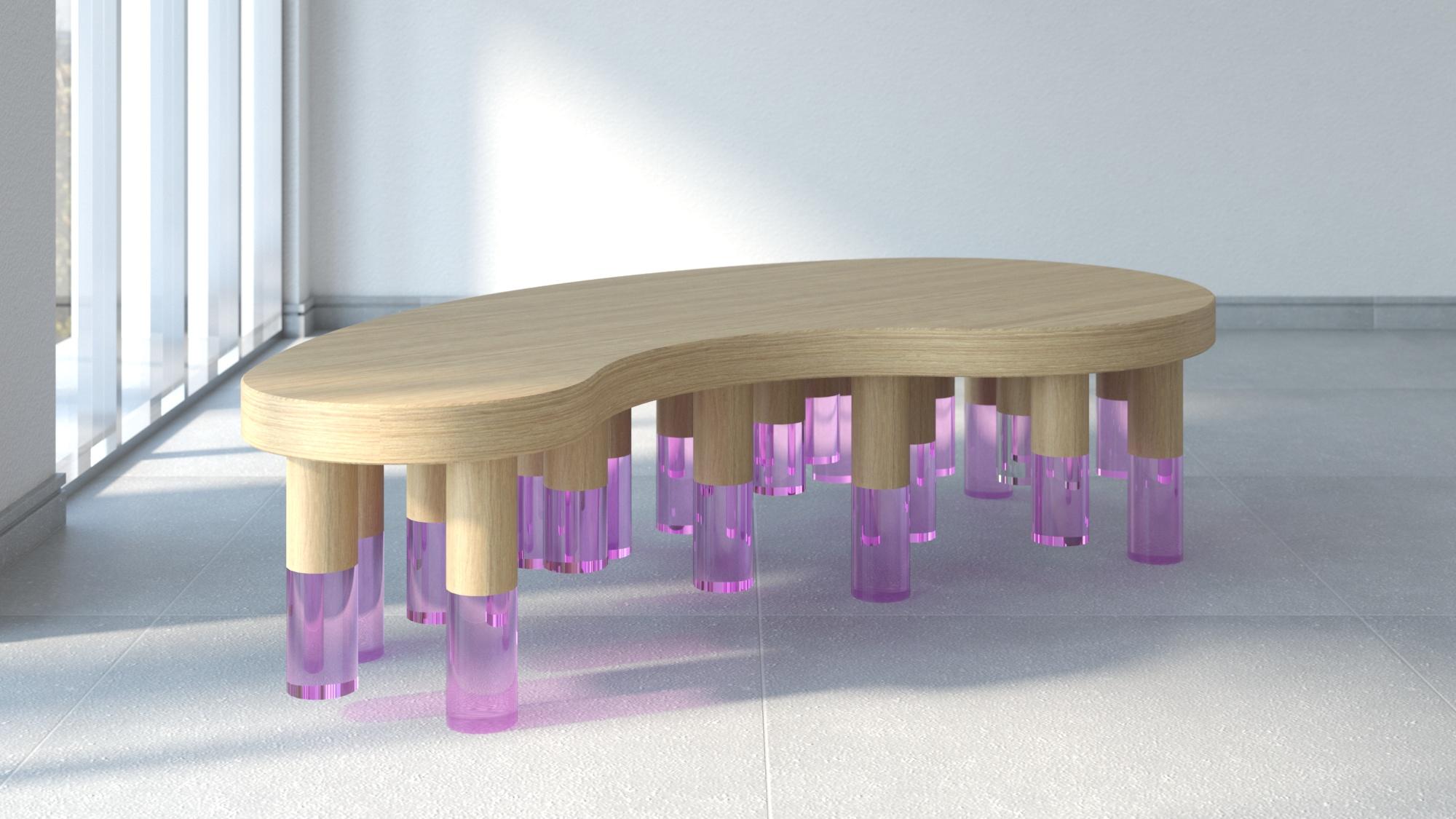 Plexiglass Stalattite Model Coffee Table by Studio Superego, Italy For Sale