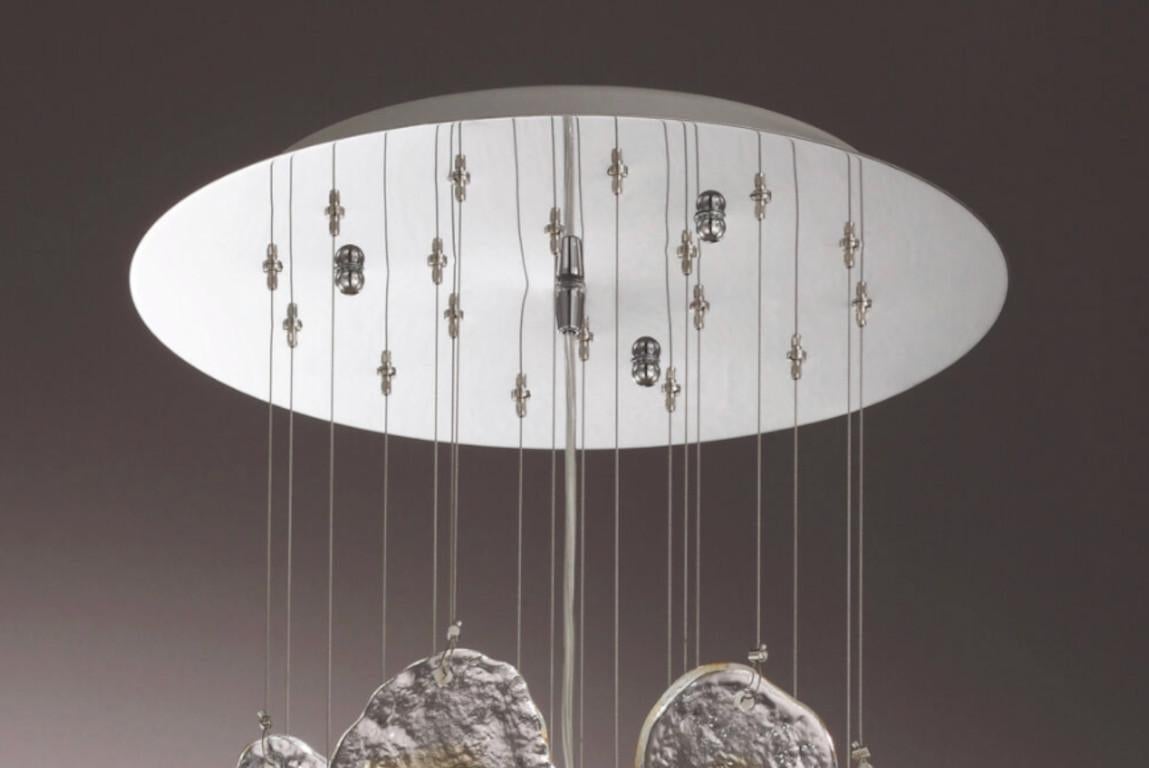 Mid-Century Modern Stalattiti Flush Mount by Fabio Ltd For Sale
