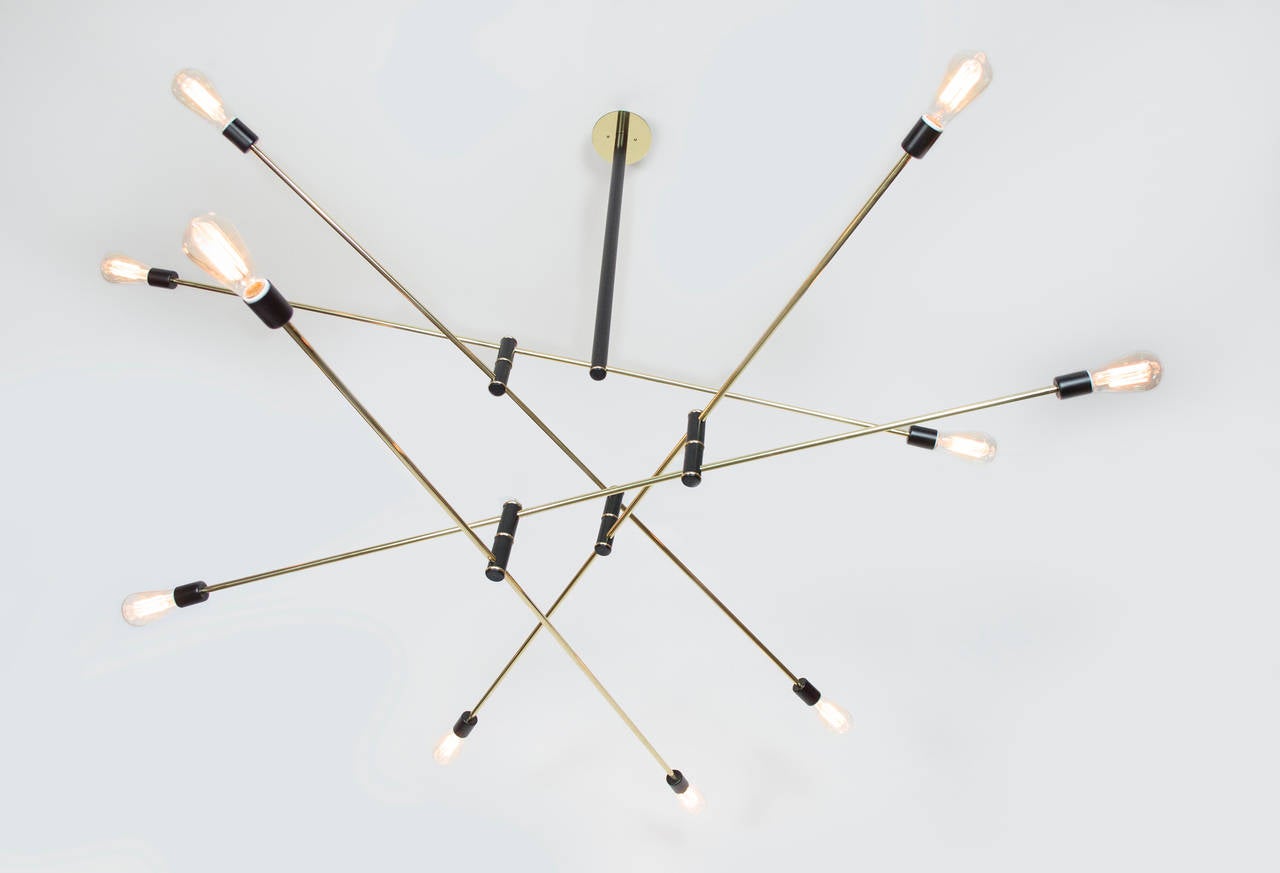 Stalingrad Primo Chandelier by Bourgeois Boheme Atelier In New Condition For Sale In Los Angeles, CA
