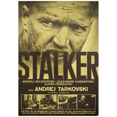 "Stalker" 1979 Swiss B1 Film Poster