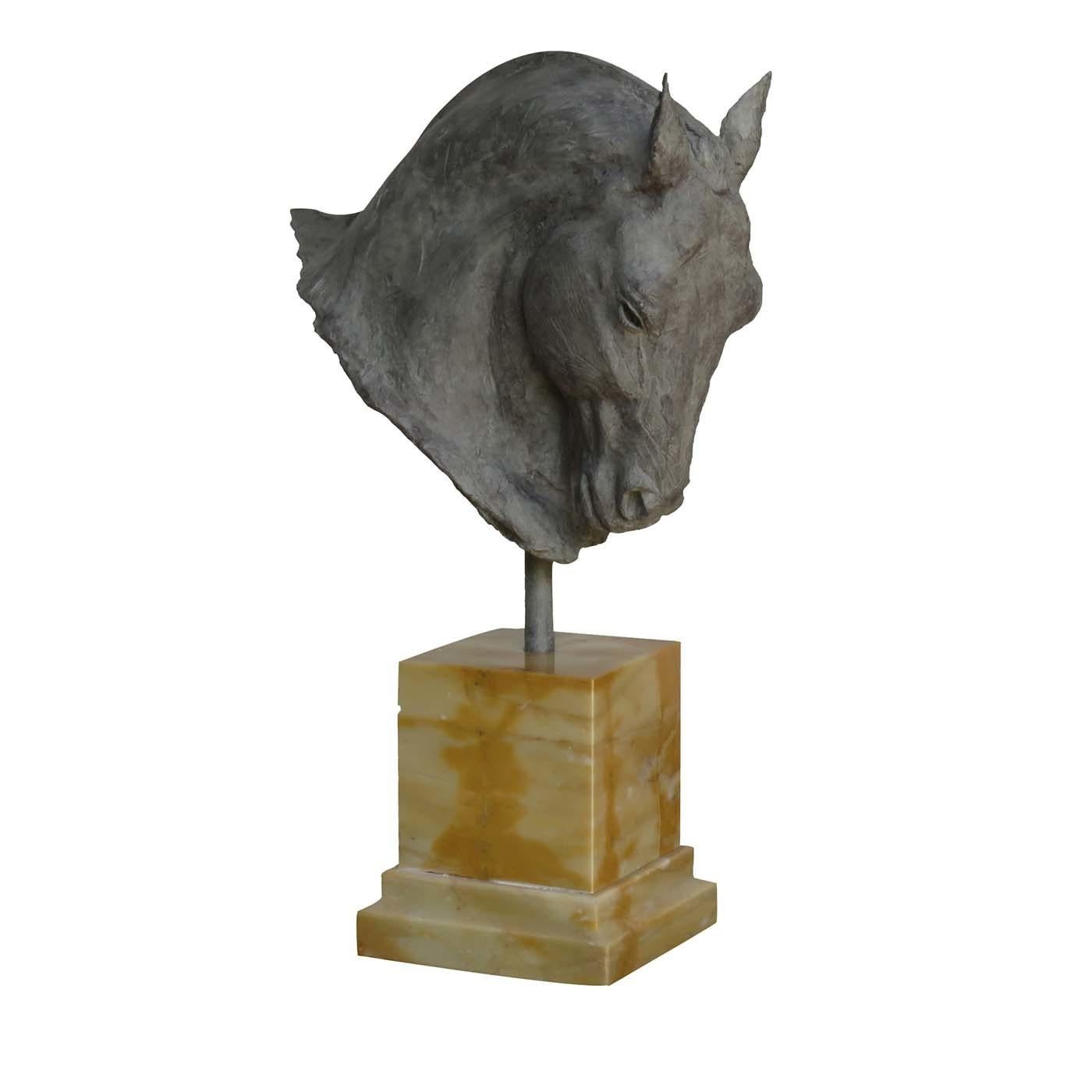 Modern Stallion Sculpture