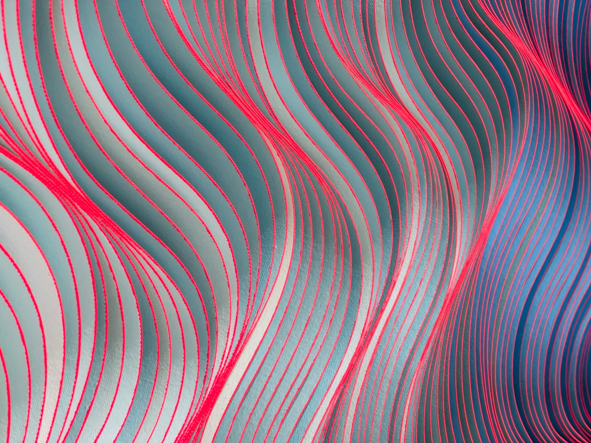 Neon Noir, Canvas on Edge For Sale 1