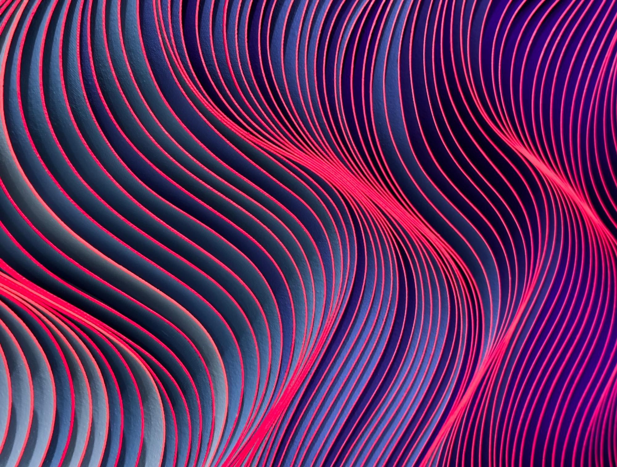 Neon Noir, Canvas on Edge For Sale 2