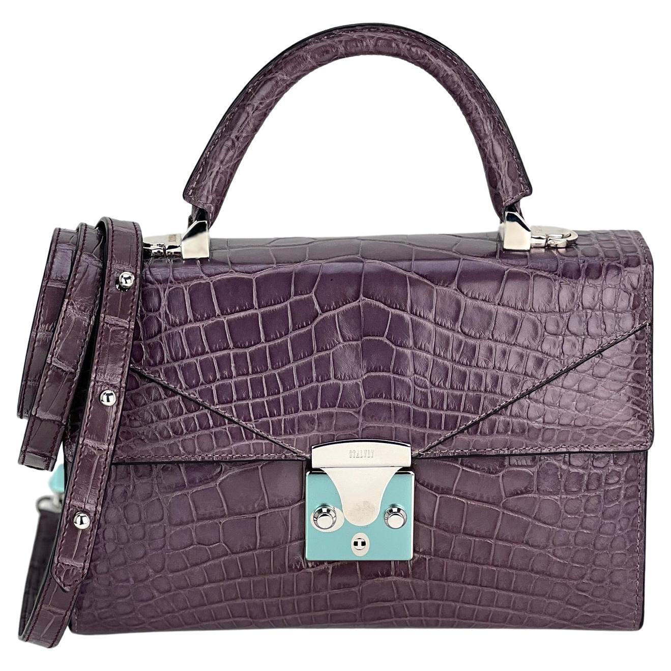 Stalvey Top Handle 2.5 Alligator Lilac Bag Crossbody Exclusive Luxury