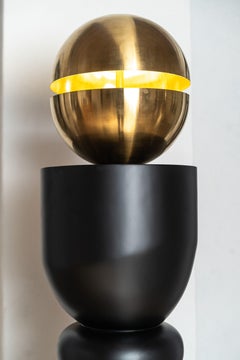 Stambha Noir Lamp by Deetee Home
