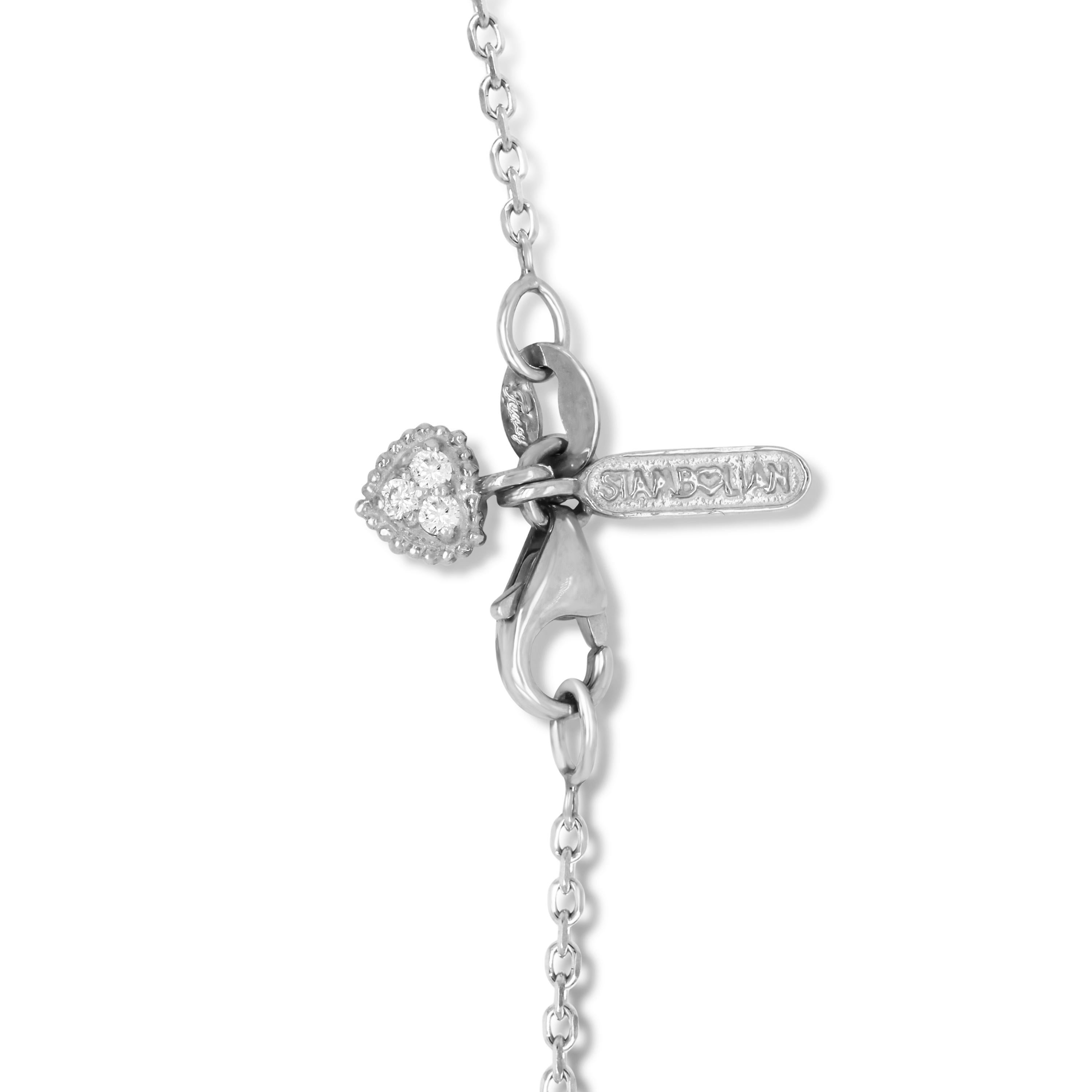 small diamond butterfly necklace