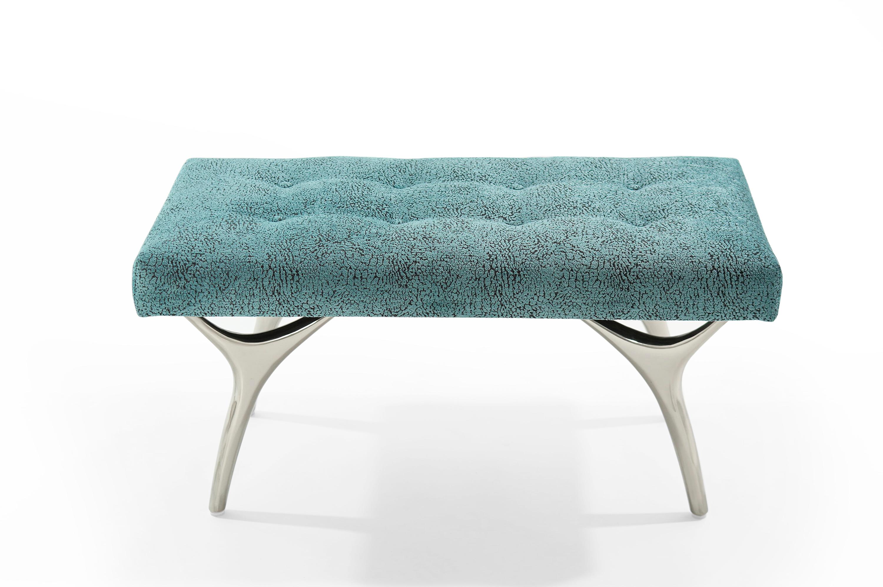 The Crescent Bench by Carlos Solano for Stamford Modern a remarkable blend of elegance, stability, and artistic craftsmanship. This exquisite bench is designed to enhance any space with its captivating presence and exceptional functionality.
 

The