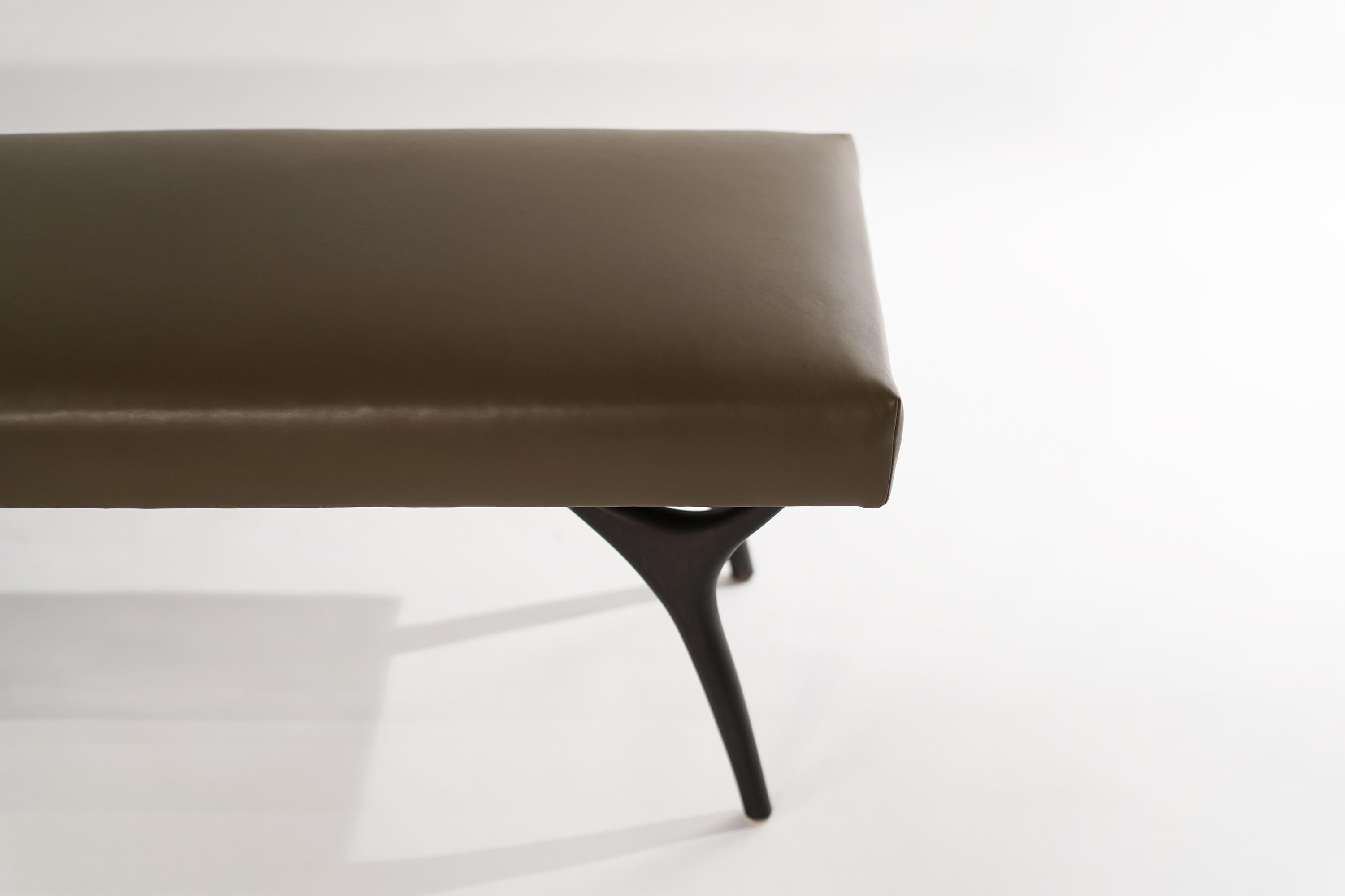 Crescent Bench in ORB by Stamford Modern For Sale 1