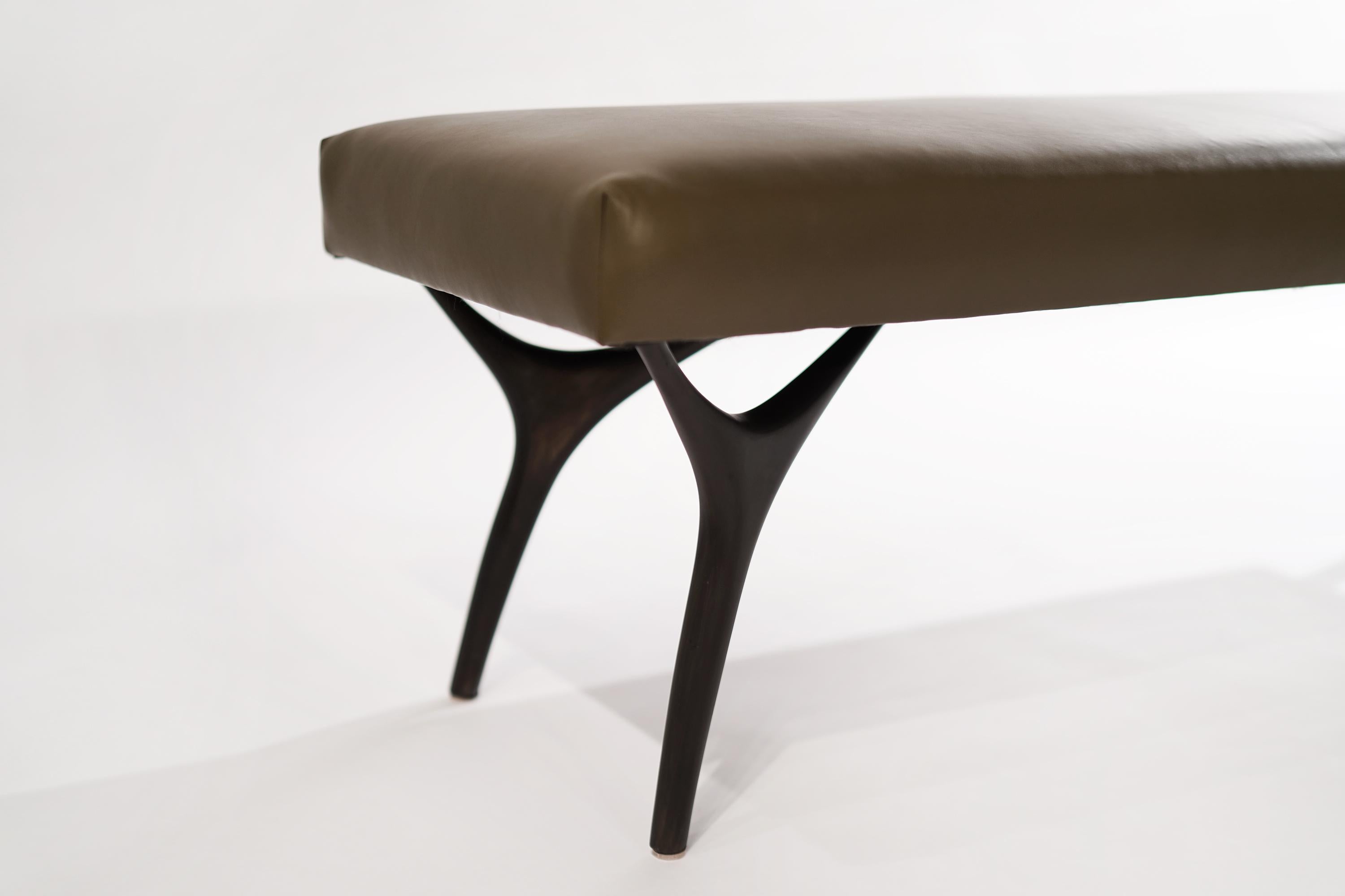 Crescent Bench in ORB by Stamford Modern For Sale 2