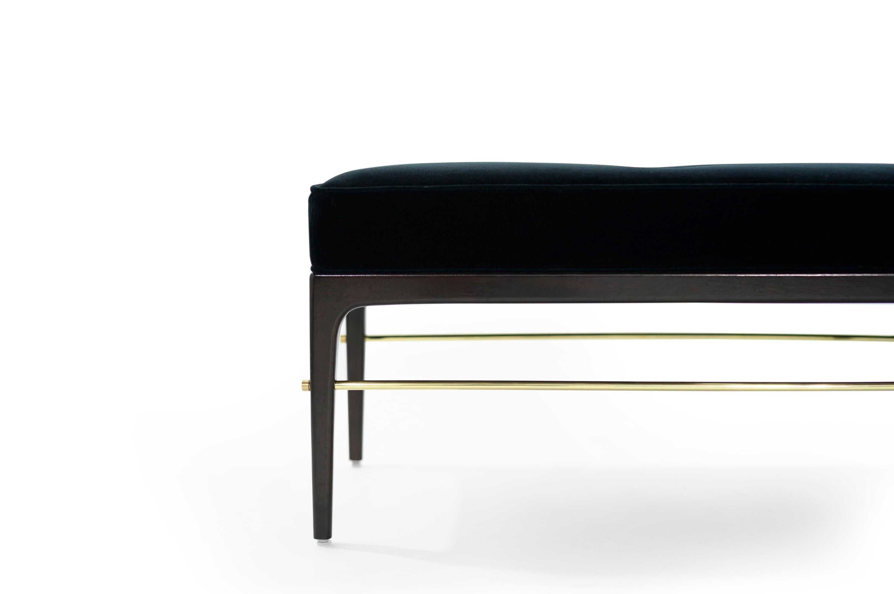 Brass Stamford Modern's Linear Bench