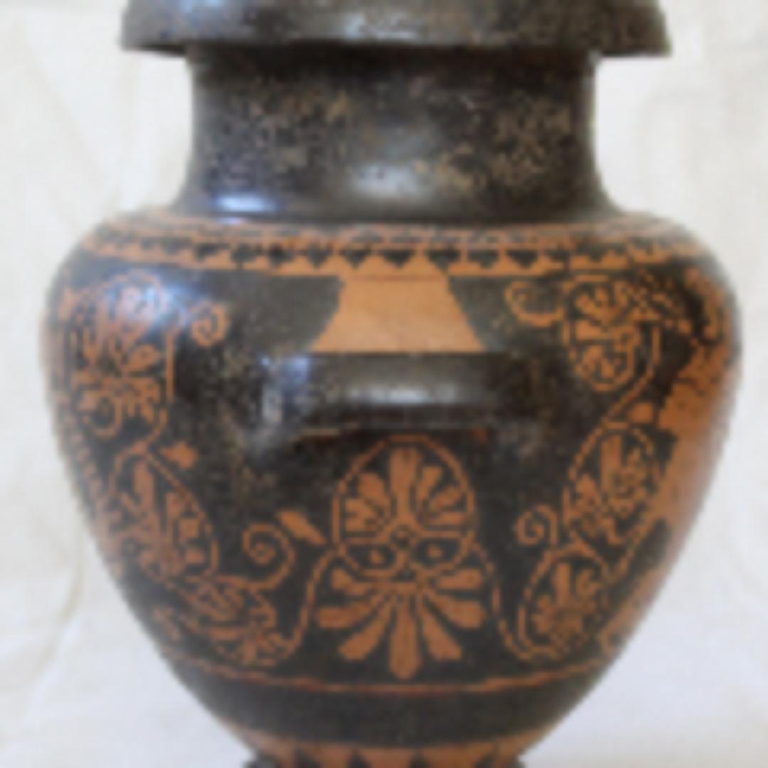Ceramica Vaso Stamnos XX secolo in vendita