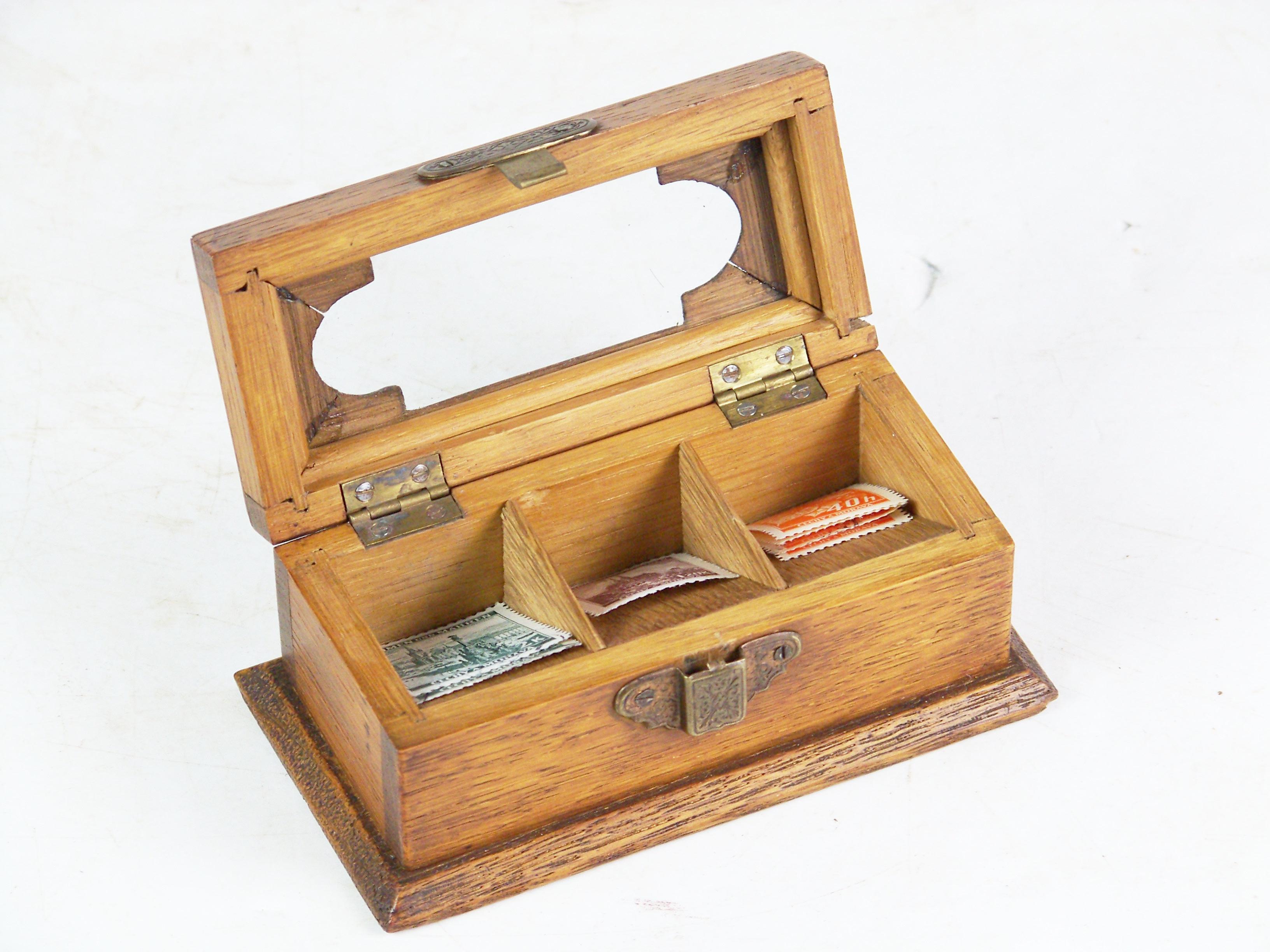 Belle Époque Boîte à timbres