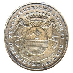 Sceau avec armoiries nobles de Blazon, 18e siècle