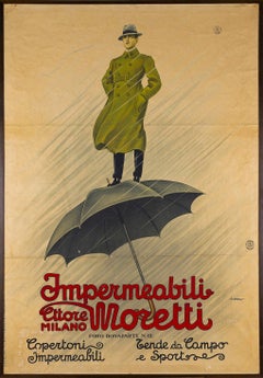 Impresión comercial de Leopoldo Metlicovitz para Ettore Moretti, 1926