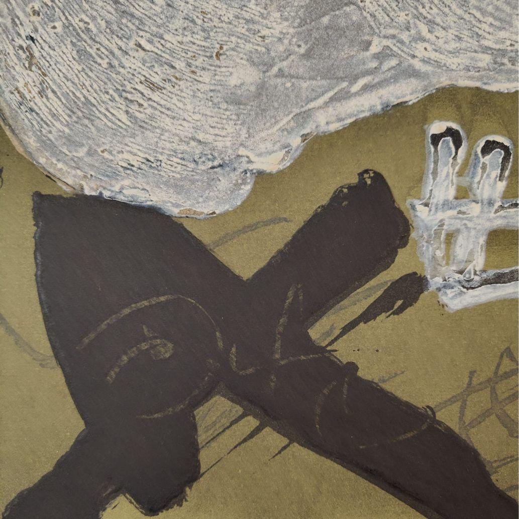 Realizzato con acquaforte Stampa di Antoni Tàpies, 