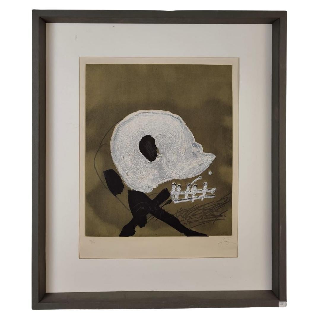 Stampa di Antoni Tàpies, "Blanc central", 1982, Spagna