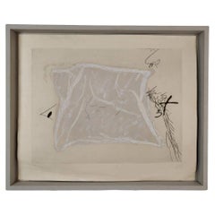 Stampa di Antoni Tàpies, "Mouchoir", 1971, Spagna