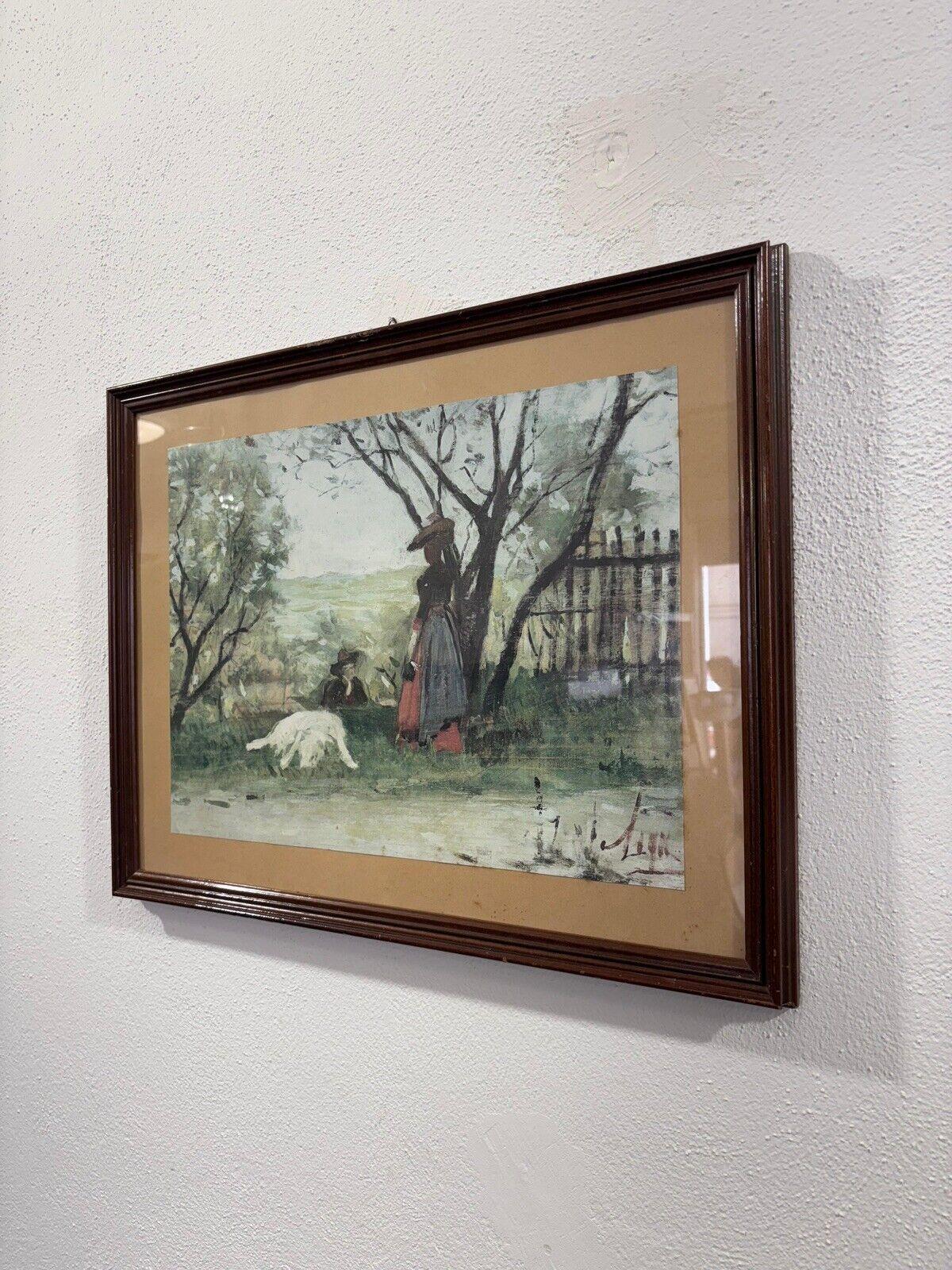 Print Woman Walking with Dog.


Measures:

Height 46 cm

Width 60cm


Print on paper


In good conservative condition, present signs of time due to use and age. (Please see photos)