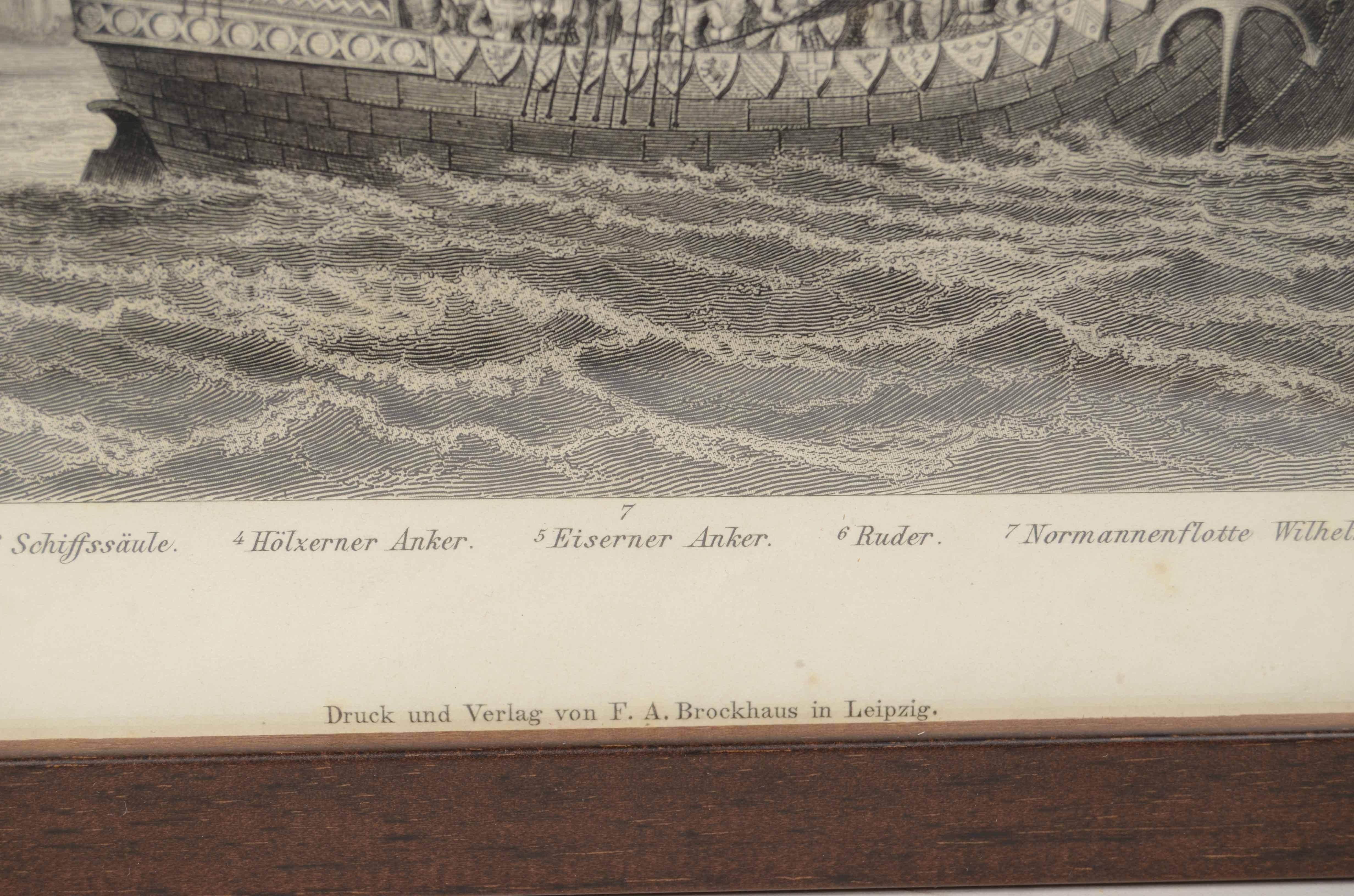 Druck, der Tabelle 2 aus Atlas F.A. zeigt Brockhaus in Leipzig 1869-1875 im Angebot 2