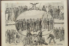 Print depicting table 24 from Atlas F.A. Brockhaus in Leipzig 1869-1875