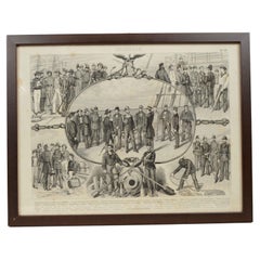 Print depicting table 24 from Atlas F.A. Brockhaus in Leipzig 1869-1875