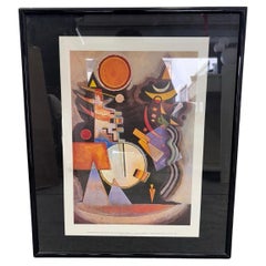 Grabado de Vassily Kandinsky Doble ascensión 1925