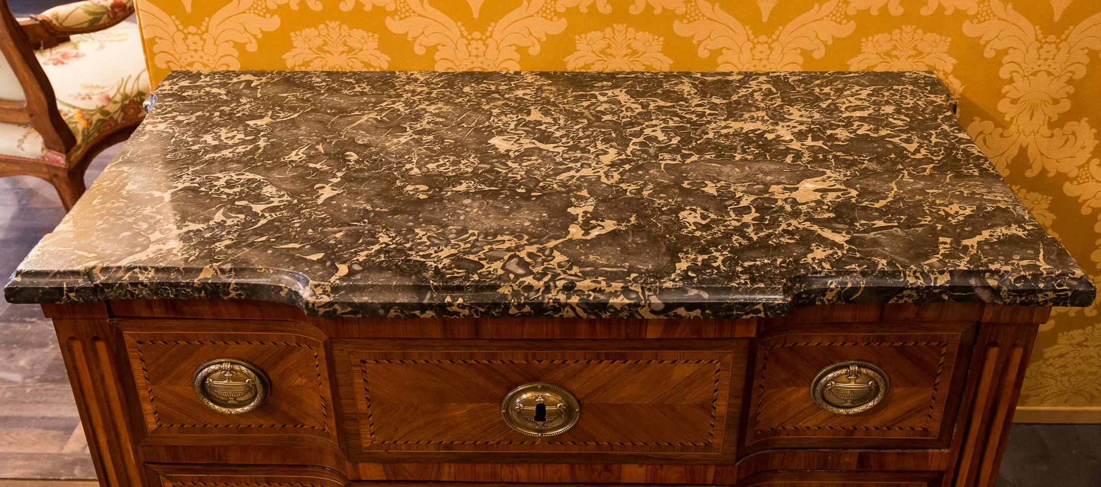 Stamped by Jean Demoulin French Louis XVI Period Commode, circa 1780 3