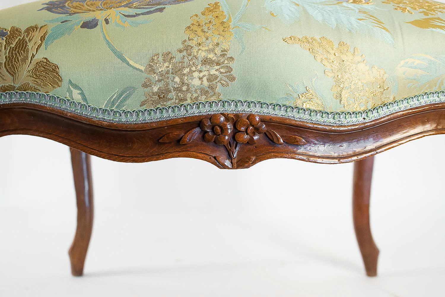 Stamped by Louis Delanois Louis XV Period Pair of Large Armchairs, circa 1765 1