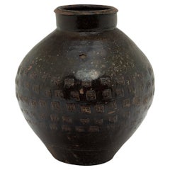 Antique Stamped Chinese Yunnan Pot, c. 1800