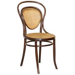 Vintage Stamped circa 1890 J&J Jacob & Josef Kohn Bentwood Bergere Armchair Part Suite