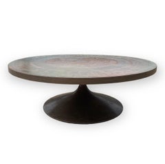 Stamped Copper Coffee Table by Vad Trevarefabrikk