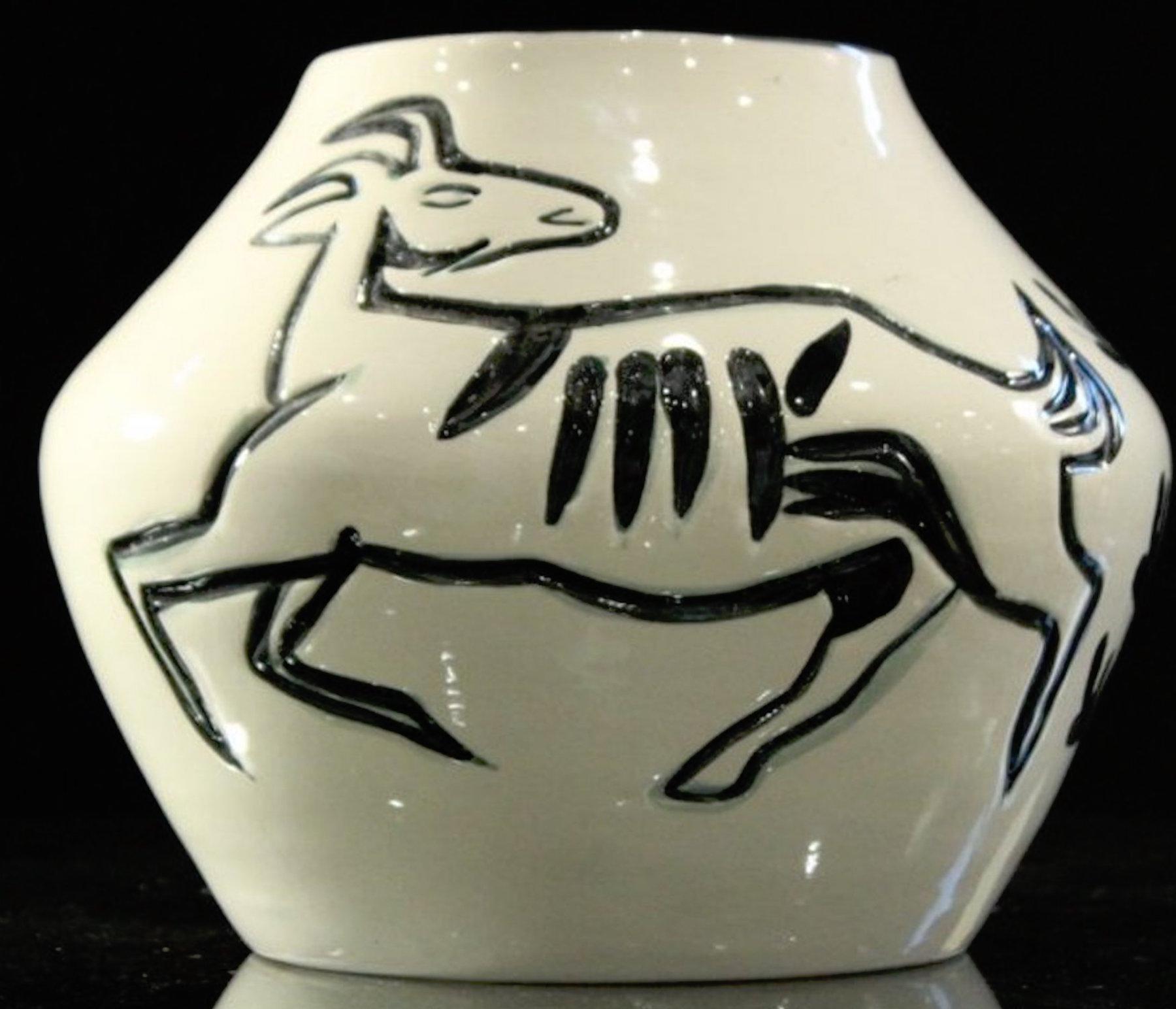 Mexican Stamped Edition Picasso Vase Aux Chèvres ‘A. R. 156’