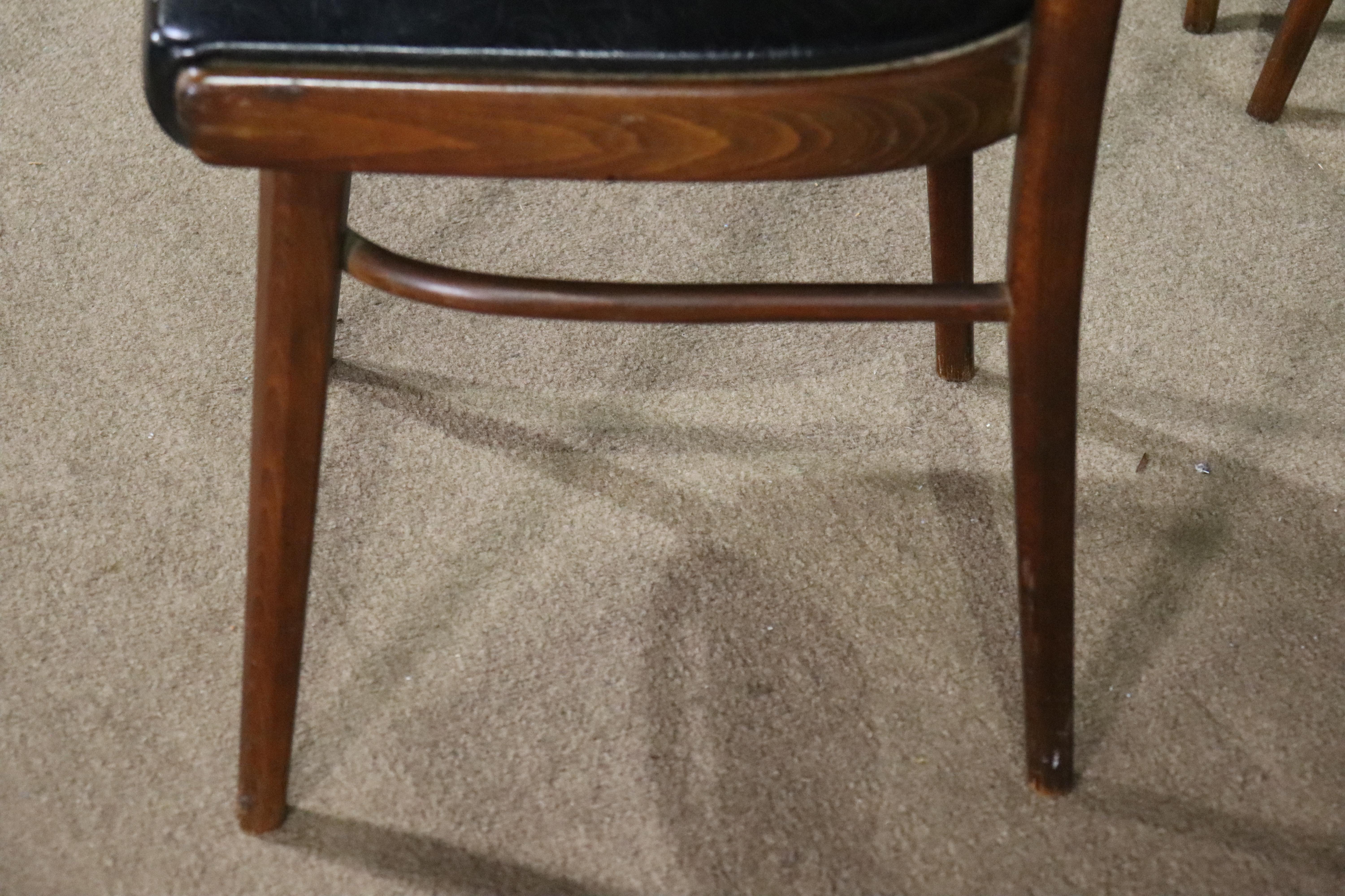 Stamped Mid-Century Dining Chairs For Sale 8
