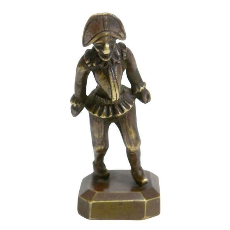 Stamping Seal in Open Bronze, Early 20th Century