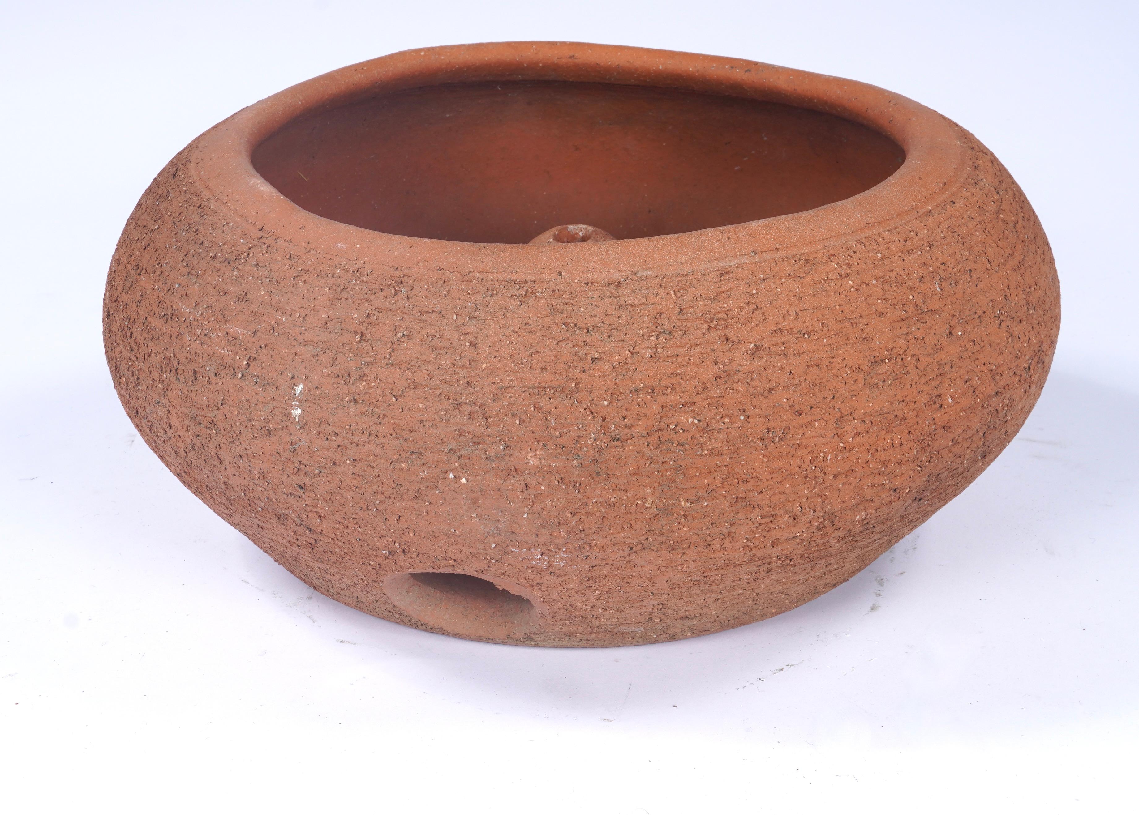 Stan Bitters Ceramic Garden Hose Holder Pot for Hans Sumpf In Good Condition In Oakland, CA