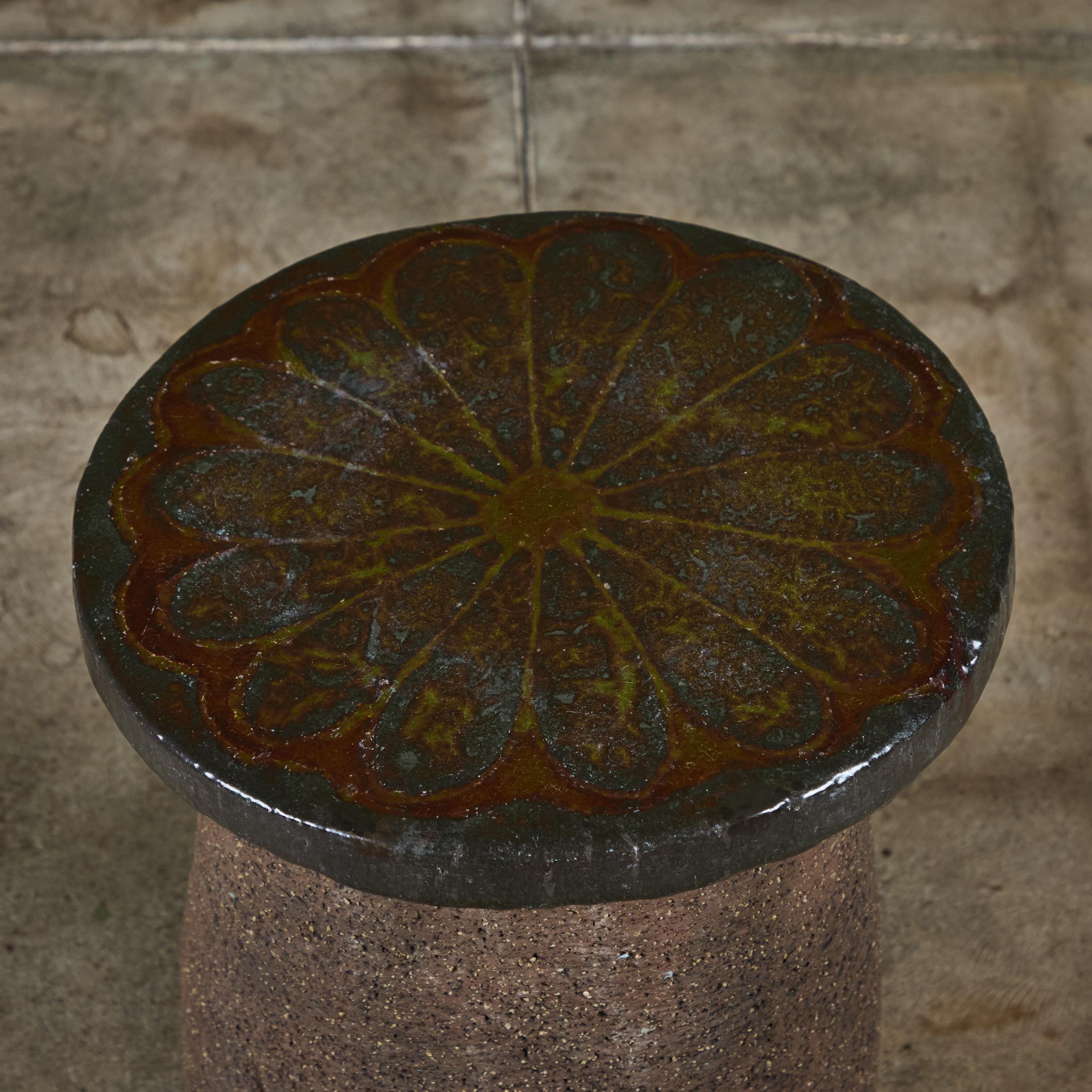 Stan Bitters Ceramic Mushroom Stool or Side Table 4