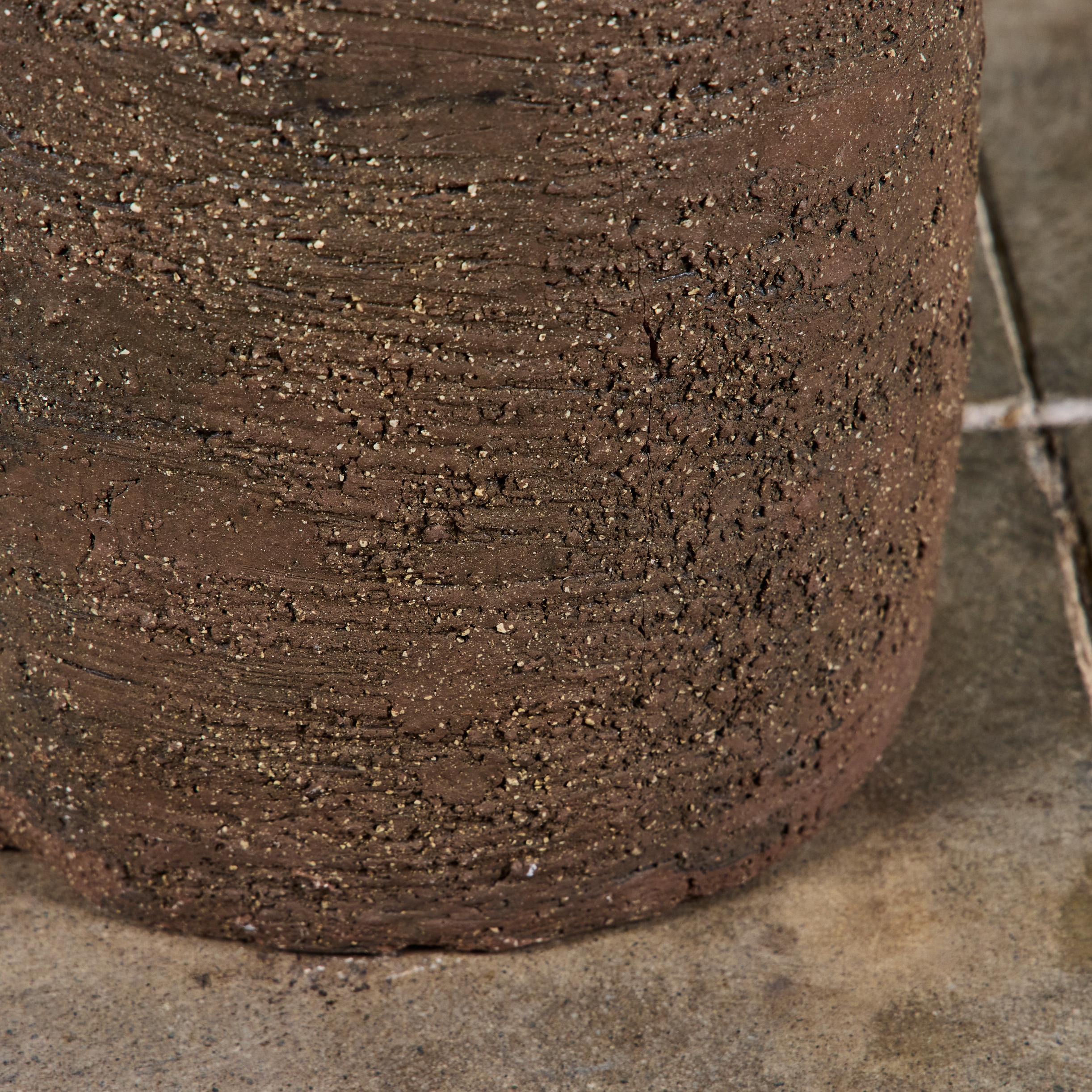 Sgabello o tavolino a fungo in ceramica di Stan Bitters con smalto Adolf Odorfer in vendita 2