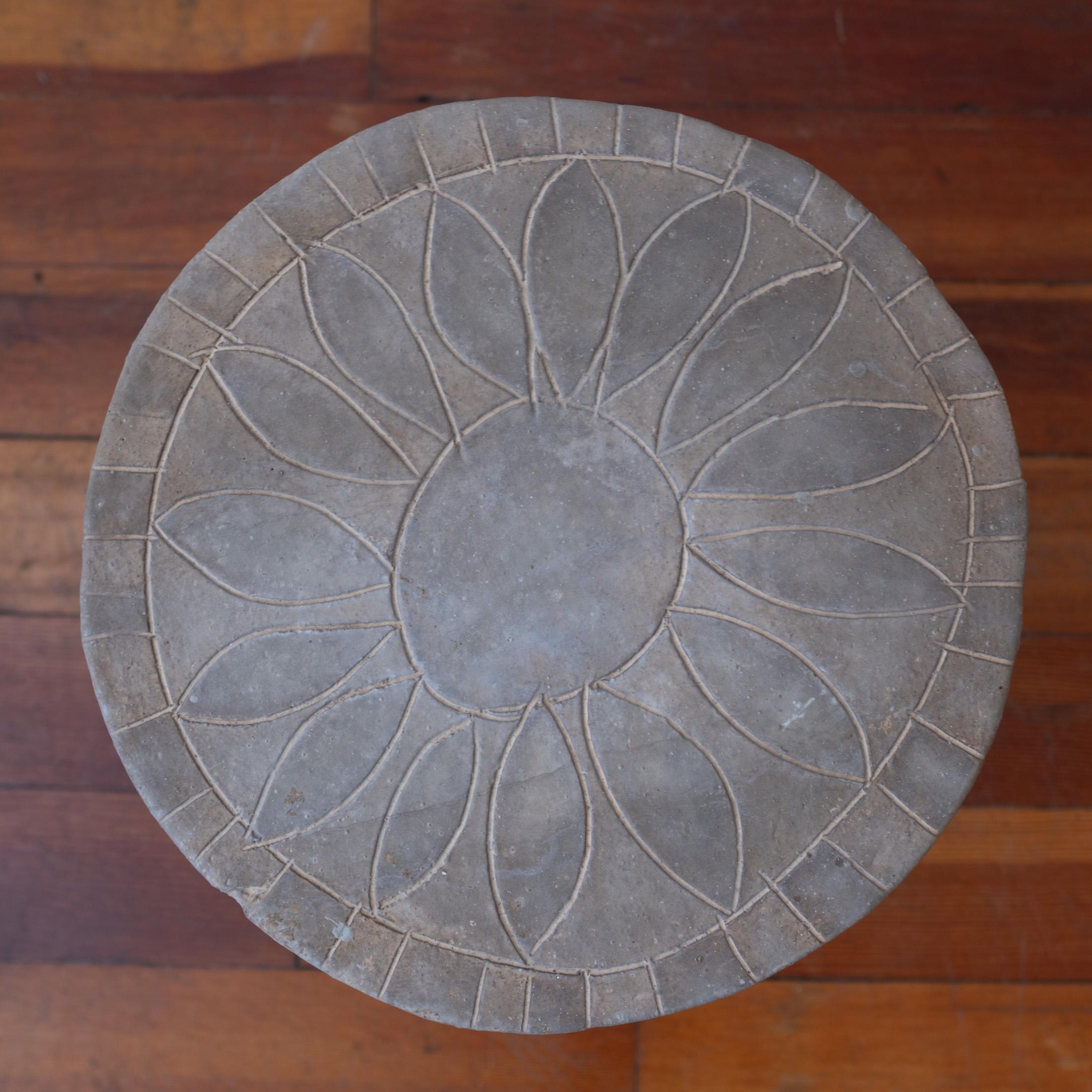 Stan Bitters Tabouret ou table d'appoint en céramique 1960 en vente 7