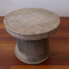 Stan Bitters Tabouret ou table d'appoint en céramique 1960