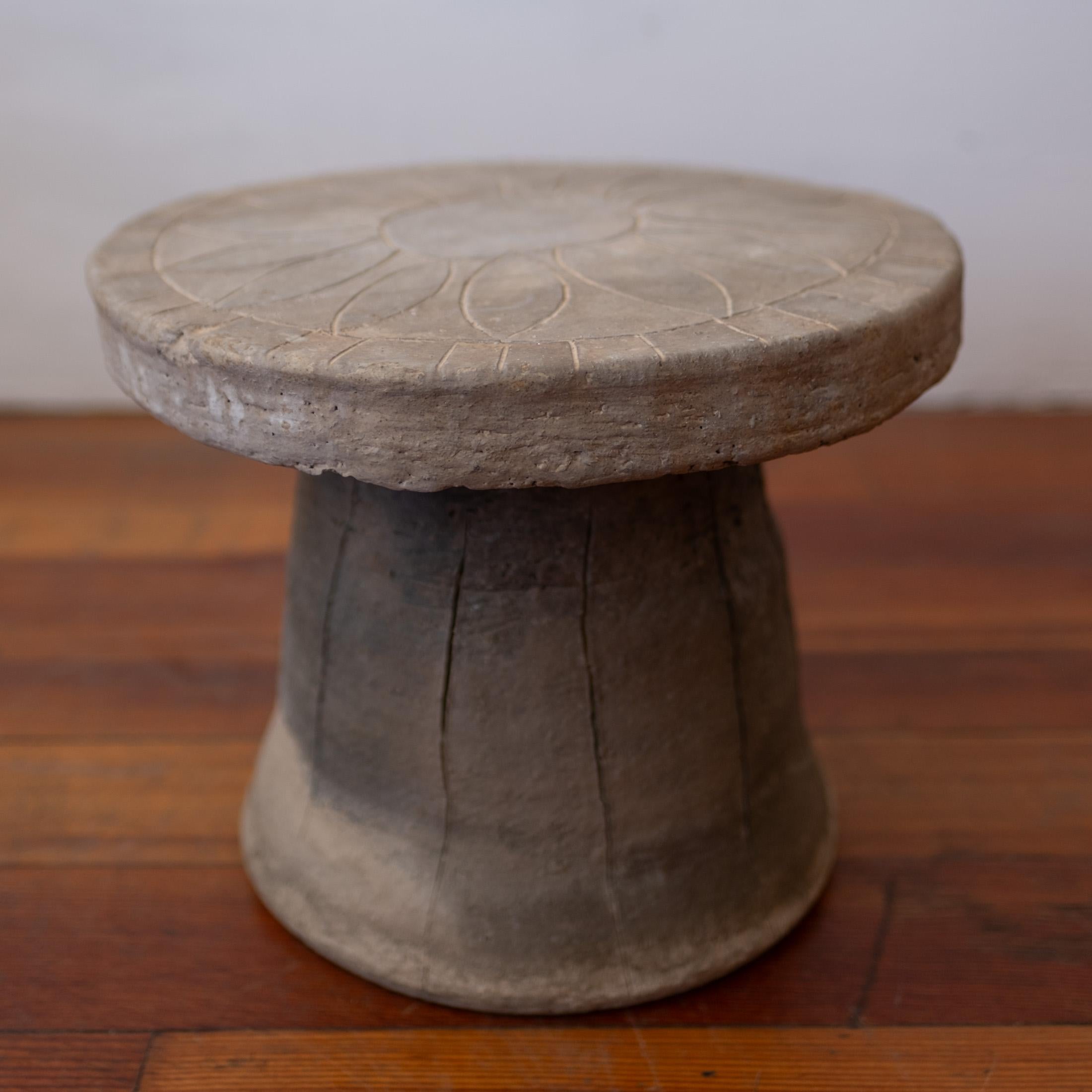 Grès Stan Bitters Tabouret ou table d'appoint en céramique 1960 en vente
