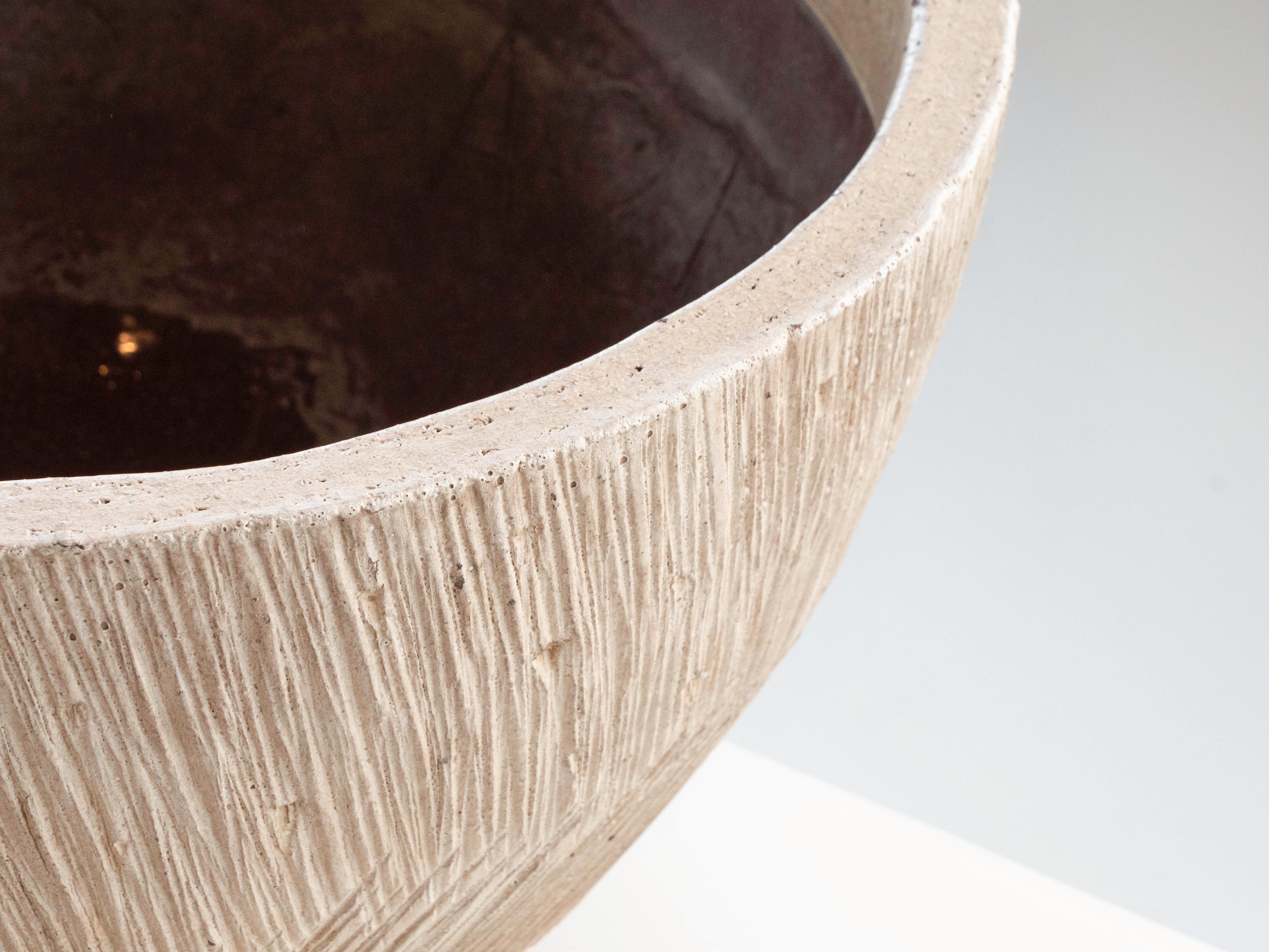 Stan Bitters Large Glazed Scratch Planter for Hans Sumpf, 1960s For ...