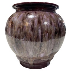 Grand vase à planter en poterie californienne moderne du milieu du siècle signé par Stan Bitters