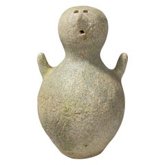 Vintage Stan Bitters Signed Large Mid-Century Modern Ceramic Pottery Haniwa Sculpture