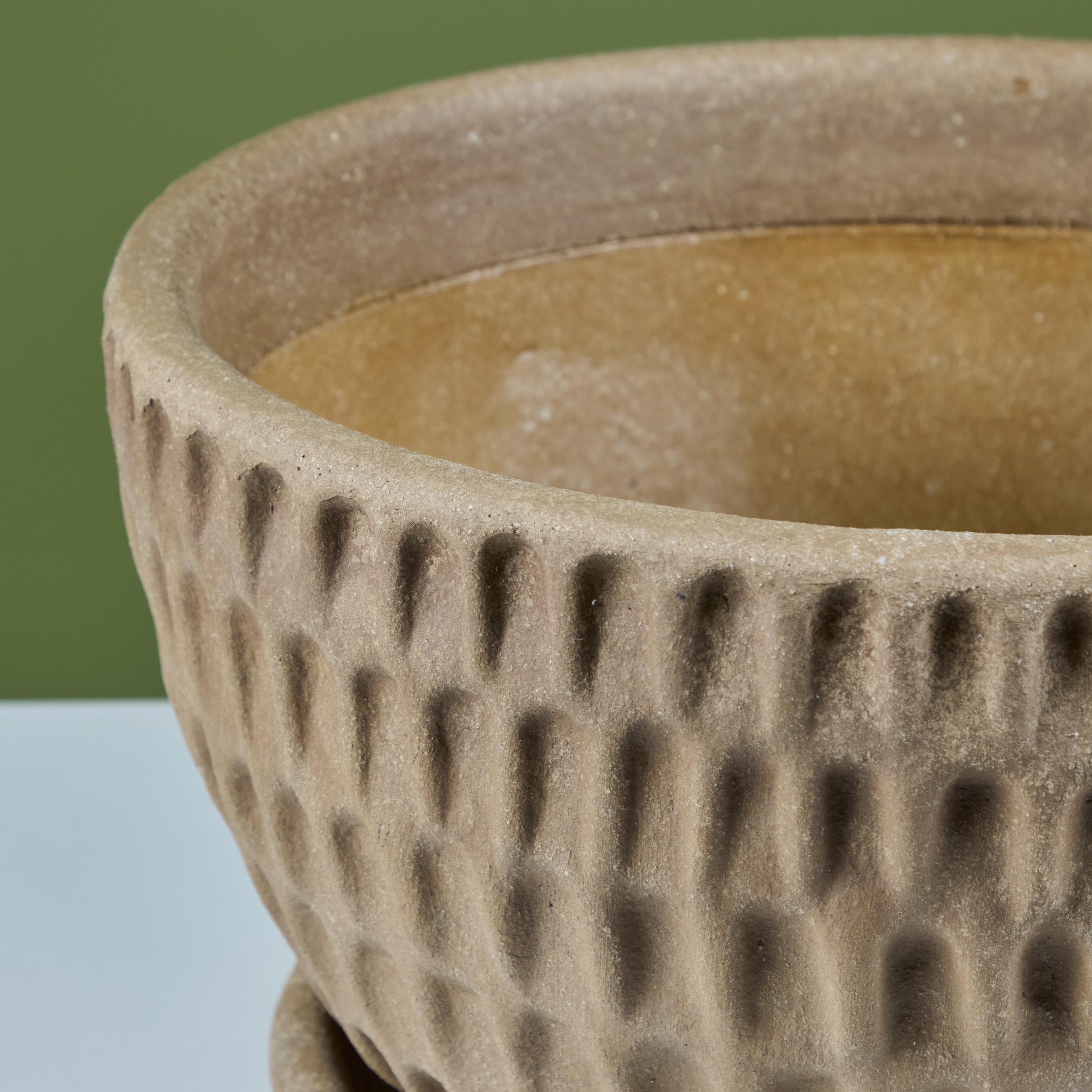Stan Bitters Thumbprint Planter for Hans Sumpf For Sale 1