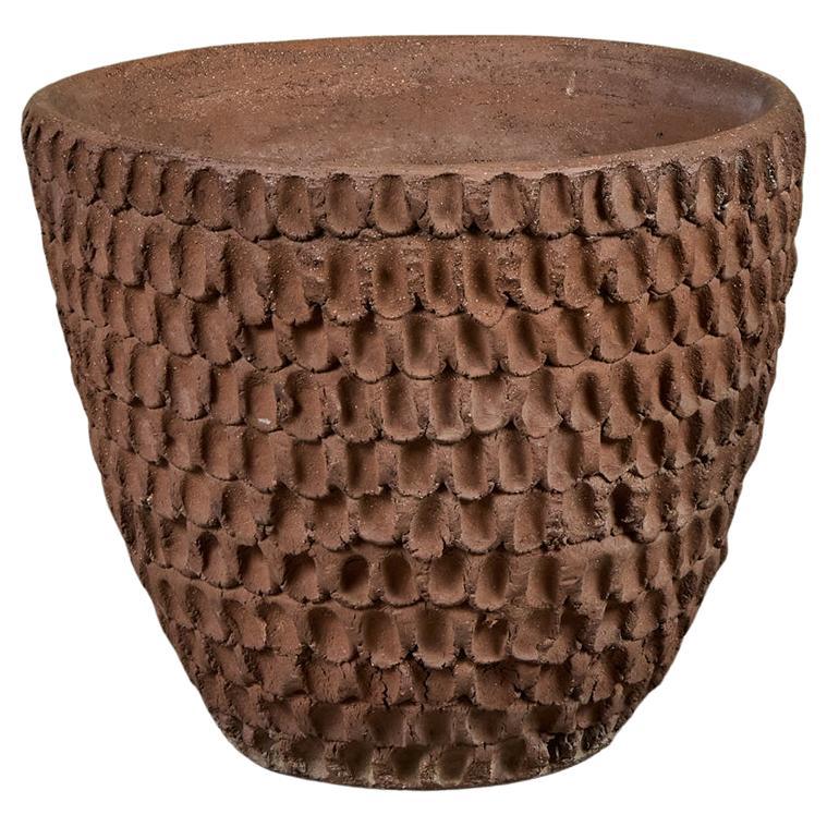 Fioriera con impronta di pollice di Stan Bitters per Hans Sumpf in vendita